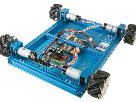 Платформа на всенаправленных колесах Makeblock Mecanum Wheel Robot Kit with Orion and Handle ( P1010046)