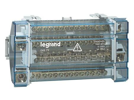 Модульный распределительный блок 4П 160A 15 подключений. Legrand