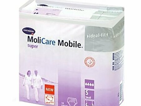 MOLICARE Mobile super - Трусы при недержании 4 капли (14 шт.)