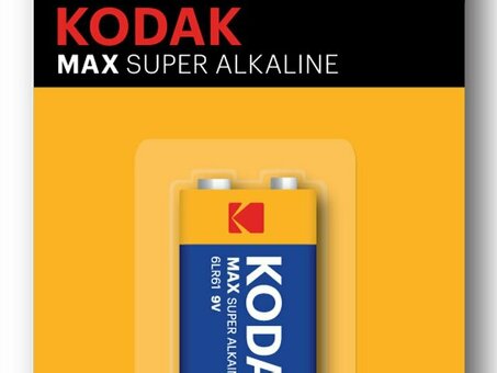 Батарейка крона Kodak max 6lr61 9v