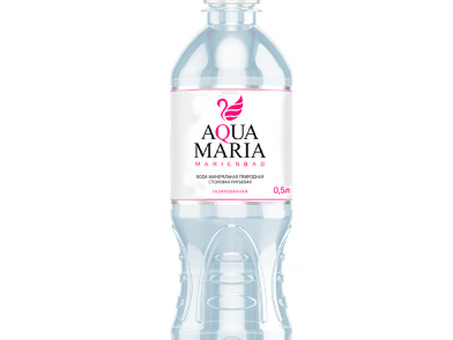 Минеральная вода Аква Мария газированная 0,5л (1 бут)