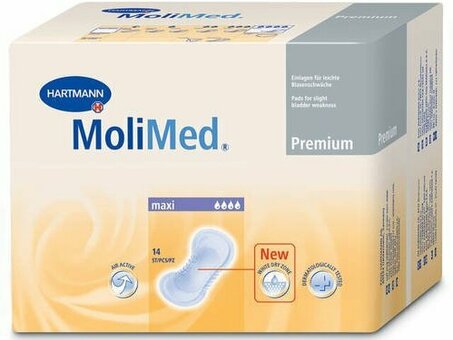 Прокладки урологические для женщин Molimed Premium Maxi 14шт. 168654 +