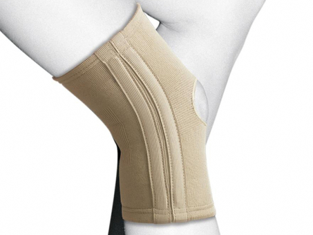 Эластичный коленный бандаж с боковыми вставками TN-211 Orliman L/3 (h 24 см, 41-48 см) УЦЕНКА