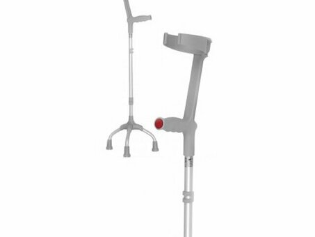 Костыль локтевой 3-опорный с откидной опорой 15/MR.KL/05