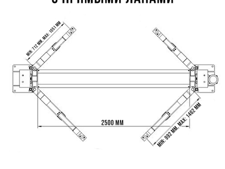 Автоподъемник двухстоечный System4you T4i