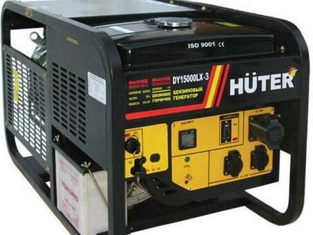 Бензиновый генератор Huter DY15000LX-3