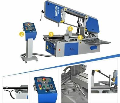 Станок ленточнопильный полуавтоматический CUTERAL PSM 420/600 M