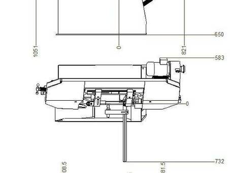 Ленточнопильный станок ручной Siloma W 260M