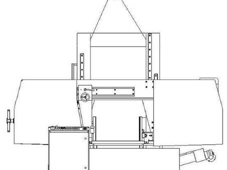 Ленточнопильный станок полуавтоматический Siloma W 630HA