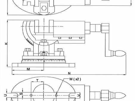 Станочные трехосевые тиски TLT/SP-50 Wilton WI11700EU