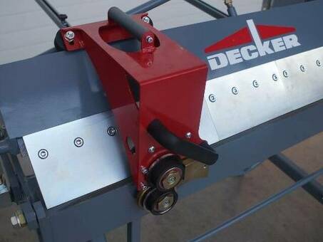 Универсальный сегментный листогиб Decker S-2150 с 1 сегментной балкой