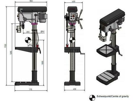 Сверлильный станок OPTIdrill B 28H