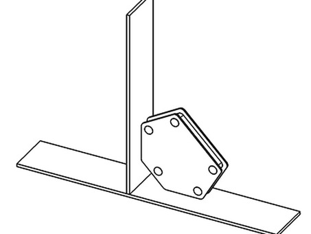 Угольник магнитный для сварки MAG615 Smart&Solid