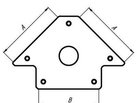 MAG602 Угольник магнитный для сварки