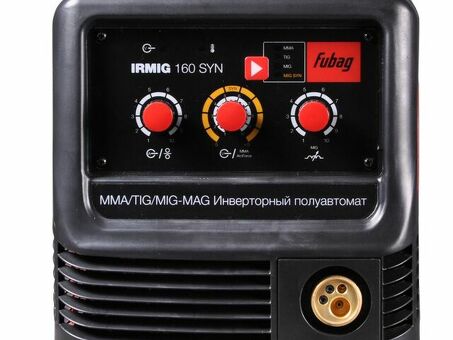 Сварочный полуавтомат инвертор FUBAG IRMIG 160 SYN с горелкой FB 150 38641.1