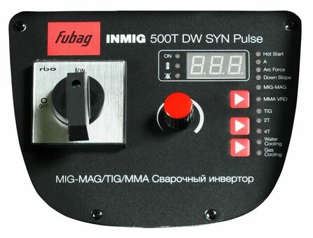 Сварочный полуавтомат инвертор FUBAG INMIG 500T DW SYN PULSE с DRIVE INMIG DW SYN PULSE 38432.2