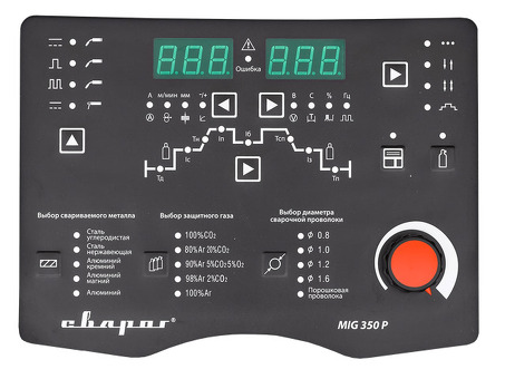Полуавтомат для сварки в среде защитных газов Сварог TECH MIG 350 P (N316)