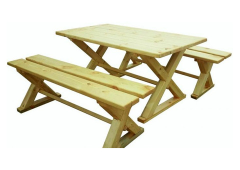 Наборы мебели из хвойных пород древесины, не дорогие.