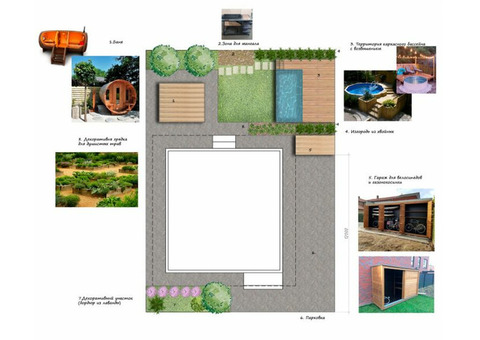 Проектирование, озеленение, благоустройство частных резиденций