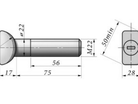 Клеммный болт РЖД м22: надежное крепление проводов и кабелей