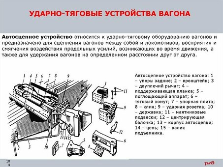 Вес автосцепки вагона РЖД: характеристики и описание товара