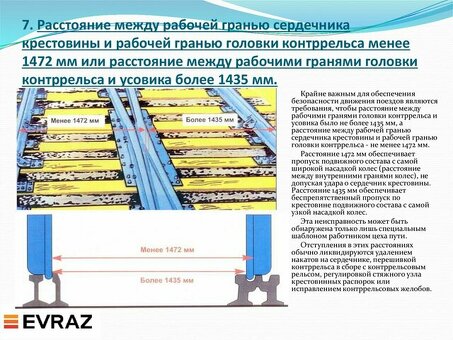 Купить вес контррельс РЖД Р 65 для железных дорог в магазине автотоваров