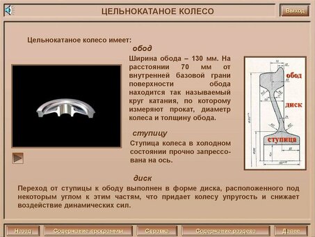 Купить цельнокатаные гост колеса РЖД | Официальный сайт производителя