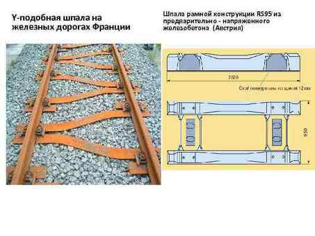 Купить бетонные железнодорожные шпалы от РЖД