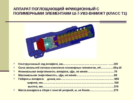 "Определите вес клина тягового хомута РЖД прямо сейчас" - Товарная карточка