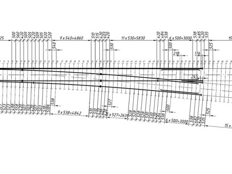 Стрелочный перевод РЖД проект 2750: описание, характеристики, цена - купить в России
