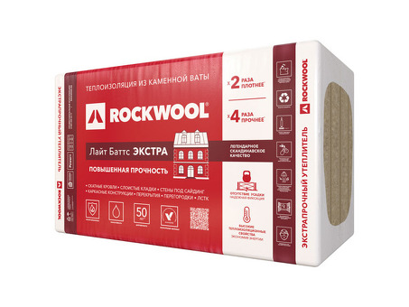 Купить Rockwool Лайт Баттс Экстра для эффективной изоляции