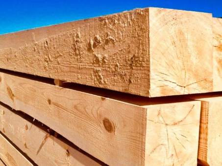 Купить деревянные балки 100x150 мм - также доступны в длине 6 метров
