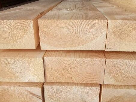 Высококачественные деревянные балки 100х100х6000 для ваших строительных нужд