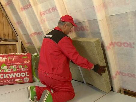 ROCKWOOL Лайтбат дополнительная изоляция 50х600х1000 мм