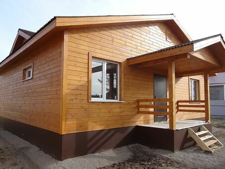 Деревянный блок-хаус: Идеальная имитация древесины