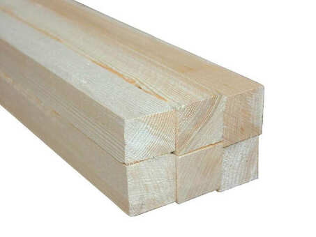 Высококачественные деревянные балки 100x100x2000 для ваших строительных проектов
