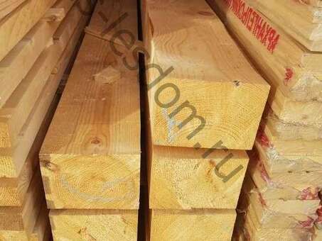 Купить деревянные балки 150x150 мм 6 м по конкурентоспособным ценам