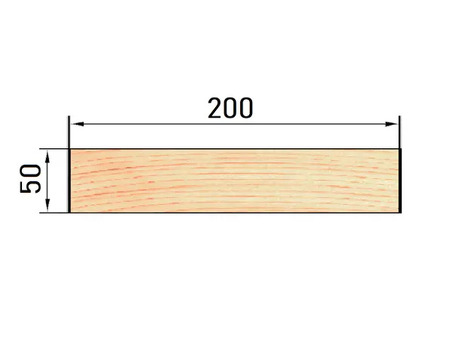 Доска 200x50x6000 цена за штуку в Леруа Мерлен