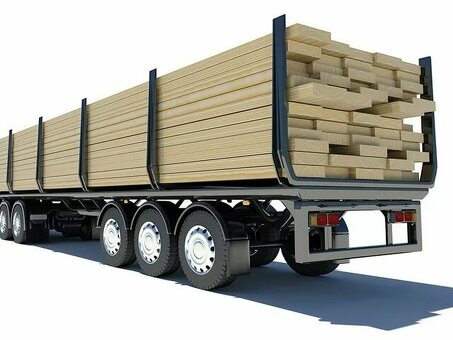 Эффективная доставка лесоматериалов: Доставка лесоматериалов до порога вашего дома
