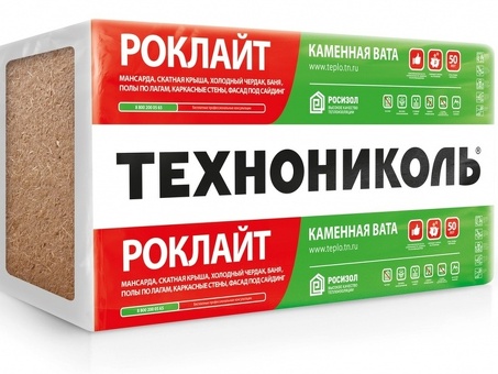 ТехноНИКОЛЬ Роквул 50 мм Цена: Лучшее предложение на теплоизоляцию из каменной ваты