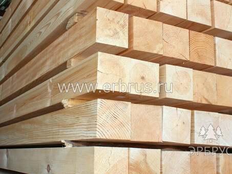 Купить строганный брус 100х100 в Домодедово | Высококачественные деревянные балки