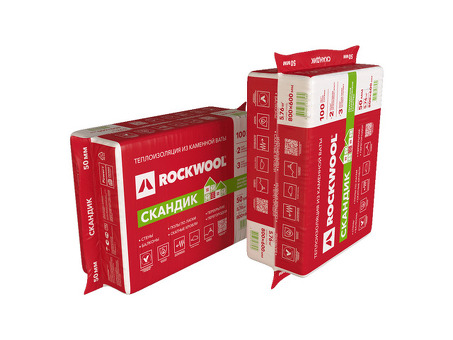 Купить утеплитель Rockwool Scandic 50 мм онлайн