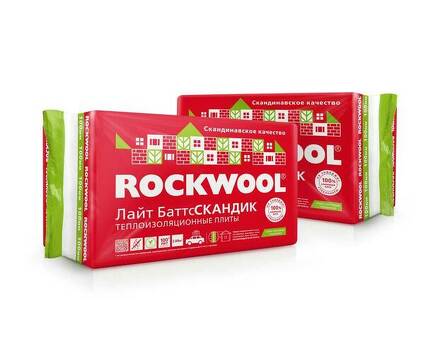 Rockwool Лайт Баттс Скандик 100 мм цена | купить онлайн