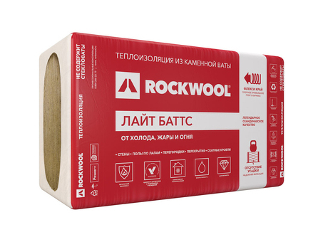 Теплоизоляция Rockwool Light Batt Scandic 50: Защита вашего дома от суровых погодных условий