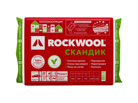 Цена теплоизоляции Rockwool Scandic: Доступное и эффективное решение