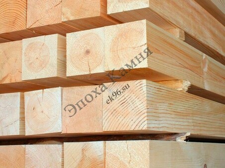 Цена одной деревянной балки 150x150 длиной 6 метров