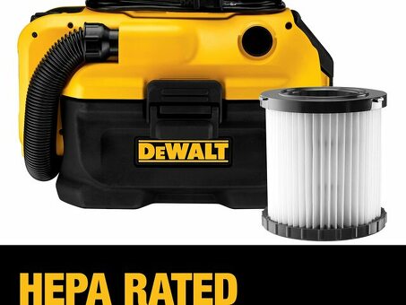 Купить Dewalt DCV100: мощный, портативный аккумуляторный пылесос с напряжением до 20 В для сухой и влажной уборки