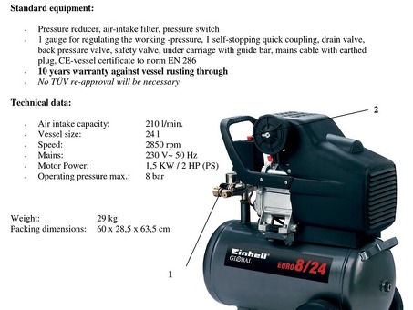 Компрессоры Einhell: высококачественные корпуса, эффективные решения для ваших потребностей в сжатии воздуха
