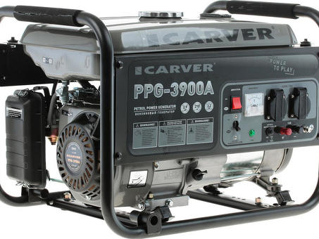 Бензиновый генератор Carver PPG - надежное и мощное решение