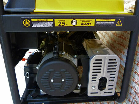 Бензиновый генератор Denzel PS 80 EA - качественная энергия для ваших нужд